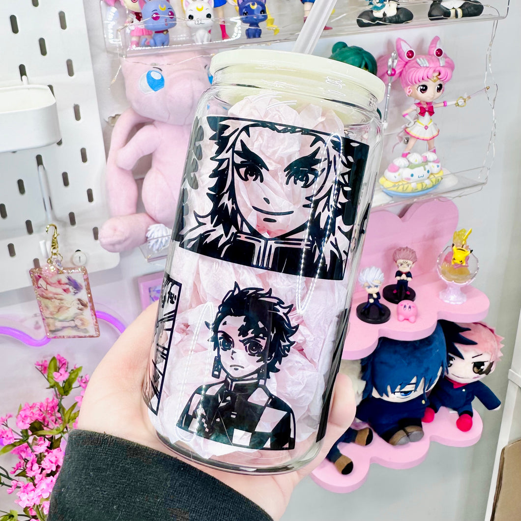 Anime Glass Cup